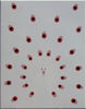 ALBINO EYES 2010 // VITREOUS ENAMEL ON STEEL // 75cm x 95cm
